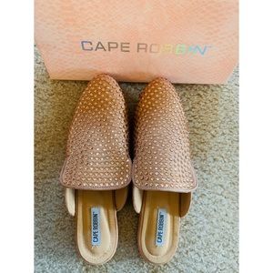 COPY - Nude rhinestone mule